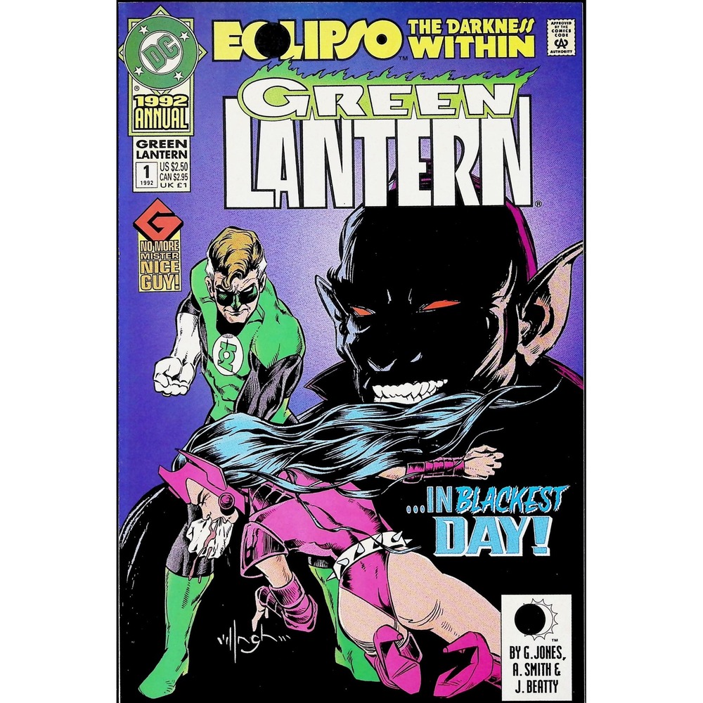 Green Lantern Annual #1 Eclipso John Stewart Hal Jordan Lanterns DC Comic Book